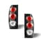 Winjet Altezza Tail Lights - Black / Clear CTWJ-0043-BC - alternate 3